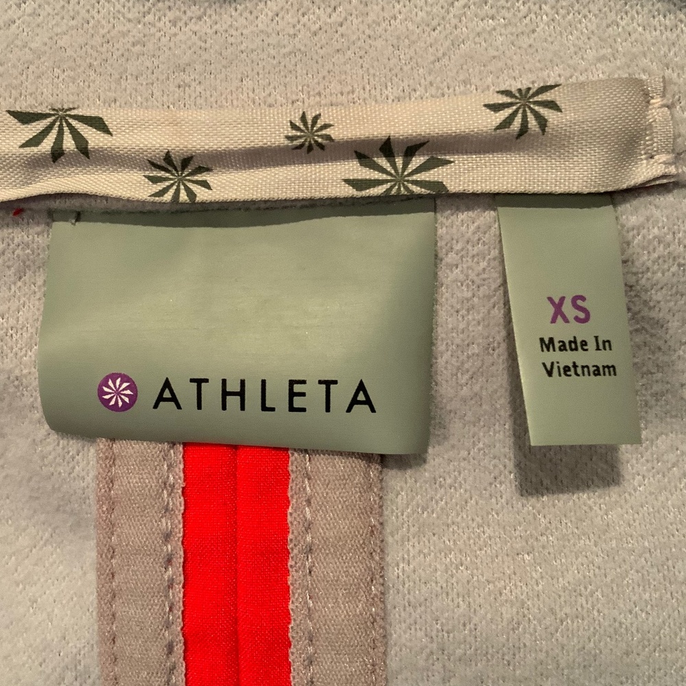 Athleta Womens Hooded Jacket, Sz - XS, Coral - Picture 4 of 5